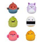 Micromallows Squishmallows 6-Pack: Mo, Onel, Reed, Layla, Charles, Cookie