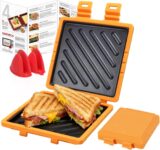 Microwave Toastie Sandwich Maker for Sandwiches,Microwave Toastie Maker