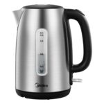 Midea Electric Kettle 1.7L Stainless Steel 3000W Fast Boil,BPA Free LED Indicator