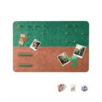 Mifurn 6-Piece Felt Pegboard Notice Board – 30x40cm
