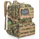 Military Tactical Backpack 45L, MOLLE Rucksack for Men – Sold by Ouutmee / FBA