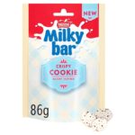 Milkybar Buttons Crispy Cookie White Chocolate Sharing Bag 86g – Instore (York)
