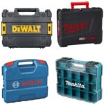 Milwaukee Empty Fuel Case / Bosch Empty Plastic L-Case – £3.99 / DeWalt Empty Tool Storage Box – £4.99