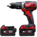 Milwaukee M18 BPD-402C Heavy Duty Combi Kit inc. 2 x 4.0Ah Charger Kit box