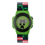 Minecraft Green Digital Watch MIN4223