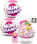 Mini Brands Kawaii Capsule 2 Pack by ZURU Surprise Collectable Minis in Blind Packaging, Japanese-Themed Miniature Toys, Great Gifts for Girls and Kids