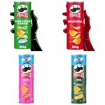 Mix & Match – 2 x Pringles Crisps 165g Sour Cream/Cheese & Onion/Prawn Cocktail/Ready Salted