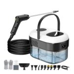 Mixoo High-Pressure Steam Cleaner, 1.4L, 15s Heat-Up, 3 Modes