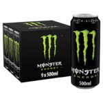 Monster Energy Drink, 9 x 500 ml (£8.07 S&S)