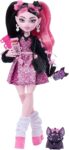 Monster High Draculaura Doll with Pet Bat