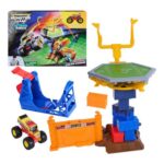 Monster Jam 1:64 Smash-N-Bash Playset