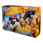 Monster Jam Marvel Spider-Man Sandman City Battle Playset