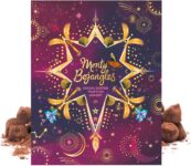 Monty Bojangles Enchanting Winter Nights Advent Calendar Chocolate Truffles (235g), Gifts For Chocolate Lovers With Delicious Truffles, Luxury Christmas Advent Calendar