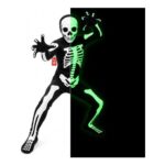 Morphsuits Skeleton Costume Kids Halloween Glow-in-the-Dark Large
