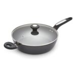 Morphy Richards Lidded Saute Pan 28cm, Forged Aluminium, Non-Stick Ceramic