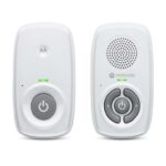 Motorola Nursery AM21/MBP21 Audio Baby Monitor – Digital Baby Monitor with DECT Technology for Audio Monitoring – 300 Meter Range
