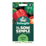 Mr Fothergills Oh Sow Simple Sweet Pepper Seeds, Red/Green