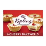 Mr Kipling Cherry Bakewell Tarts 6 Pack