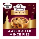 Mr Kipling Signature Collection 4 All Butter Mince Pies