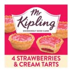 Mr Kipling Strawberries & Cream Tarts – 4 Pack