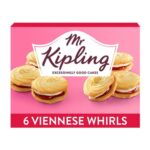 Mr Kipling Viennese Whirls Cakes 6 Pack