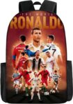 Multicoloured Football Star Childrens Backpack – Perfect for Young Football Fans, Spacious & Durable