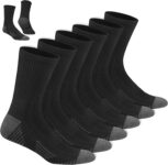 NAVYSPORT Mens Cotton Sports Socks, Pack of 6 Pairs