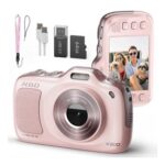 NBD 4K Camera 64MP Autofocus 16X Zoom Pink