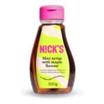 NCKS Fiber Syrup Maple Flavor, Keto Sweetener, 300g Sugar Alternative