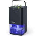NETTA Dehumidifier 1400ml Ultra Quiet With Timer, Compact & Portable – Black Sold Buy NETTA
