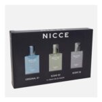 NICCE Mens Eau De Toilette Gift Set – 3 X 30ml