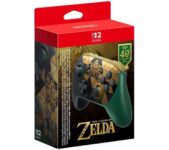 NINTENDO Switch 2 Pro Controller – The Legend of Zelda 40th Anniversary Edition (User Replaceable Battery) Pre-Order