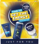 NIVEA MEN TIME TO GET THE ENERGY Skincare Gift Set, 3-Piece Collection