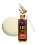 NIVEA Q10 Anti-Wrinkle Expert Dual Action Serum, 30 ml Moisturising Anti-Wrinkle Serum with Q10 and Glycostop, Prevents and Reduces Wrinkles
