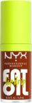 NYX Professional Makeup Lip Oil Fat Oil Lip Drip Hydrating Oil, Scrollin