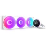 NZXT Kraken 420 Elite V2 White RGB Fans – sold by Realtime Distribution