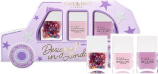 Nails.INC Mani Calling Taxi 3 Piece Nail Polish Gift Set – High Shine