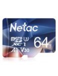 Netac 64GB MicroSDXC Memory Card, Micro SD Card R/W up to 100/30MB/s