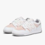 New Balance Older Kids 480 (GS), White, Sizes 5 and 5.5 only