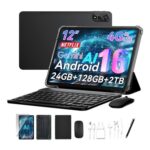 Nexall N90 12-Inch Tablet, Android 16, SIM, Keyboard and Case
