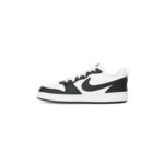 Nike Kids Court Borough Low Recraft PS Shoes White/Black 11.5