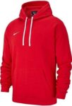 Nike Mens Park 26 Fleece Hoodie (Size Medium / University Red/White)