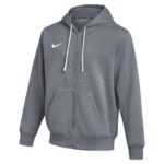 Nike Park 26 Fleece Full Zip Mens Hoodie IB1228071 – Charcoal Heather/White – Size L