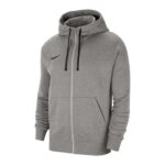 Nike Park 26 Mens Fleece Football Hooded FZ Sweatshirt – Large – Gray