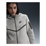 Nike Sportswear Tech Fleece Windrunner Hoodie – Dark Grey Heather/Black