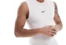 Nike Training Pro Dri-FIT muscle fit vest in white, Size XL-XXL