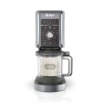 Ninja CREAMi Deluxe Ice Cream Maker & Frozen Dessert Maker, Silver NC501UK