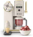 Ninja CREAMi Scoop and Swirl Ice Cream Machine, Stone Gold NC701UKSTGD