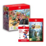 Nintendo Switch 2 Mario Kart World Bundle with Ocarina of Time & 256GB Micro SD Card – Pre Order