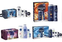 Nivea Gift Sets – Nivea Mens XL Duo / Van Set / Love Trio / Lips Tin Set £7 / Wash Bag Sets £8 / Bumper Packs £10 – Free C&C